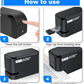 Automatic Stapler - Compatible with 24/6 and 26/6 Staples