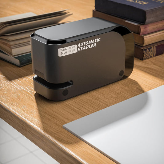 Automatic Stapler - Compatible with 24/6 and 26/6 Staples