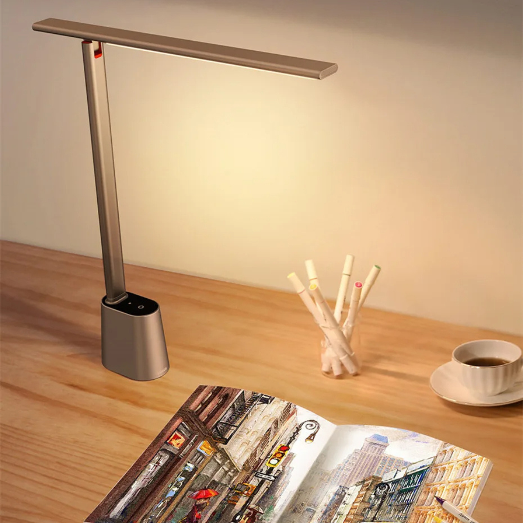 BrightLight Pro - Wireless, Adjustable LED Desk Lamp for Eye Comfort